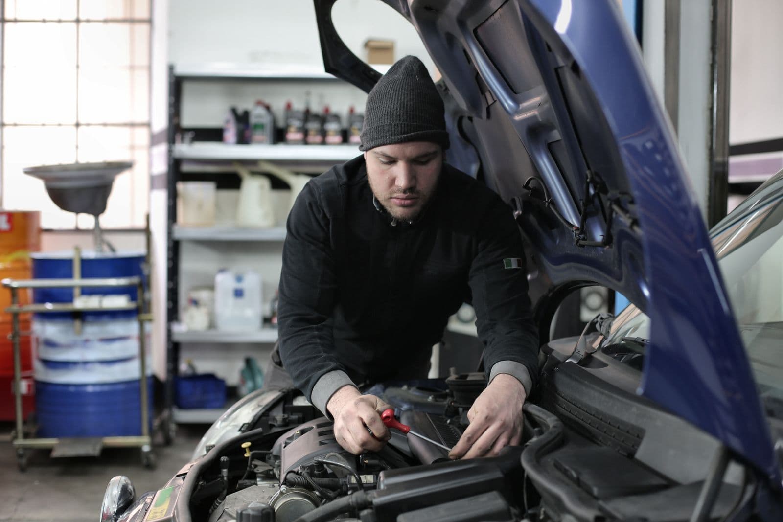 Intervenție la motor